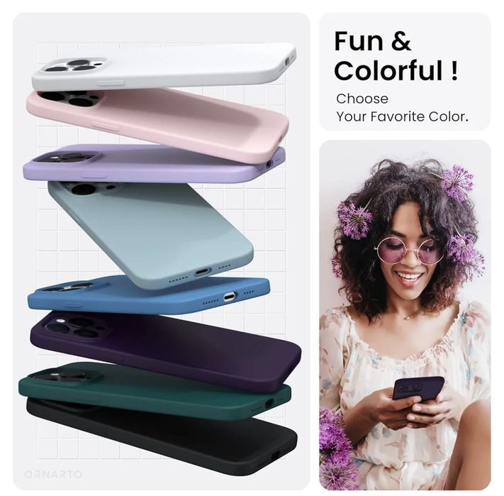 ORNARTO etui iPhone 14 Pro Max