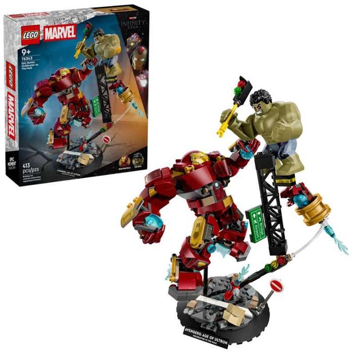 Klocki LEGO Marvel 76343 Epicka bitwa: Hulkbuster kontra Hulk