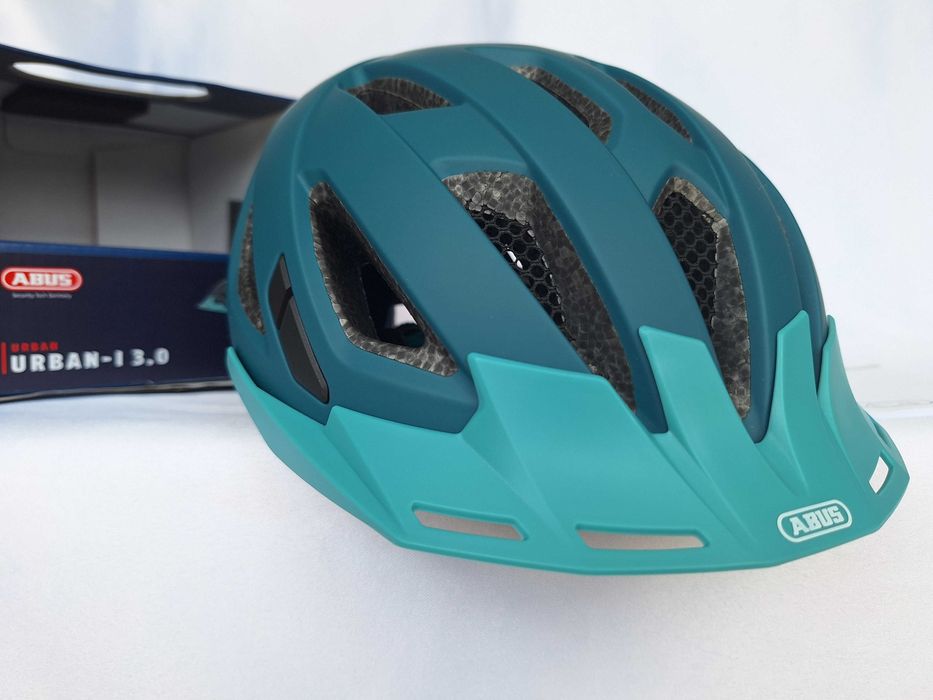 Kask rowerowy Abus Urban-I 3.0 Core Green S 51-55cm LED