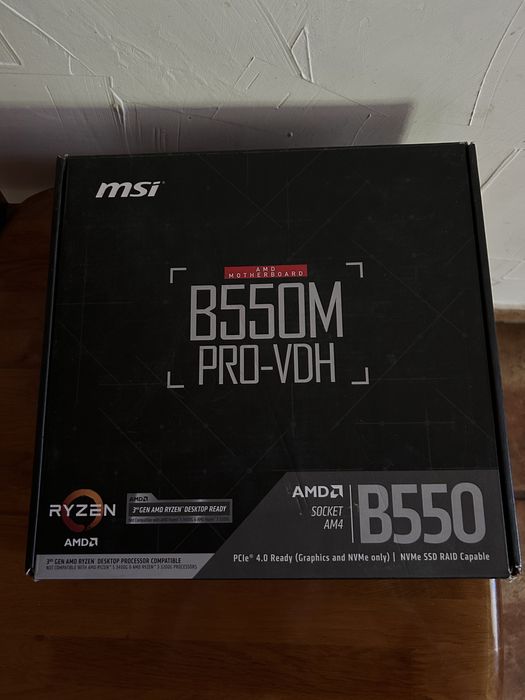 Материнська плата MSI B550M PRO-VDH