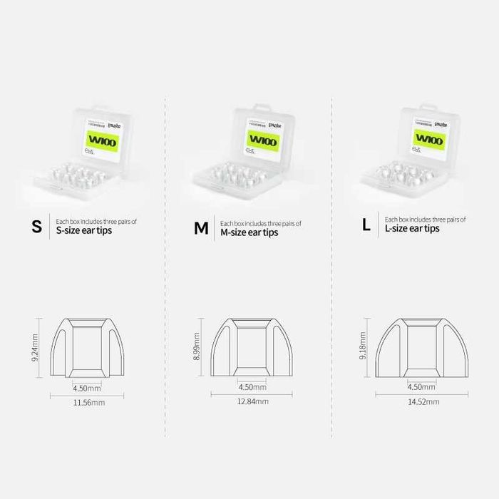 ‼️ EPZ M100 - амбушюры для наушников, из жидкого Liquid силикона