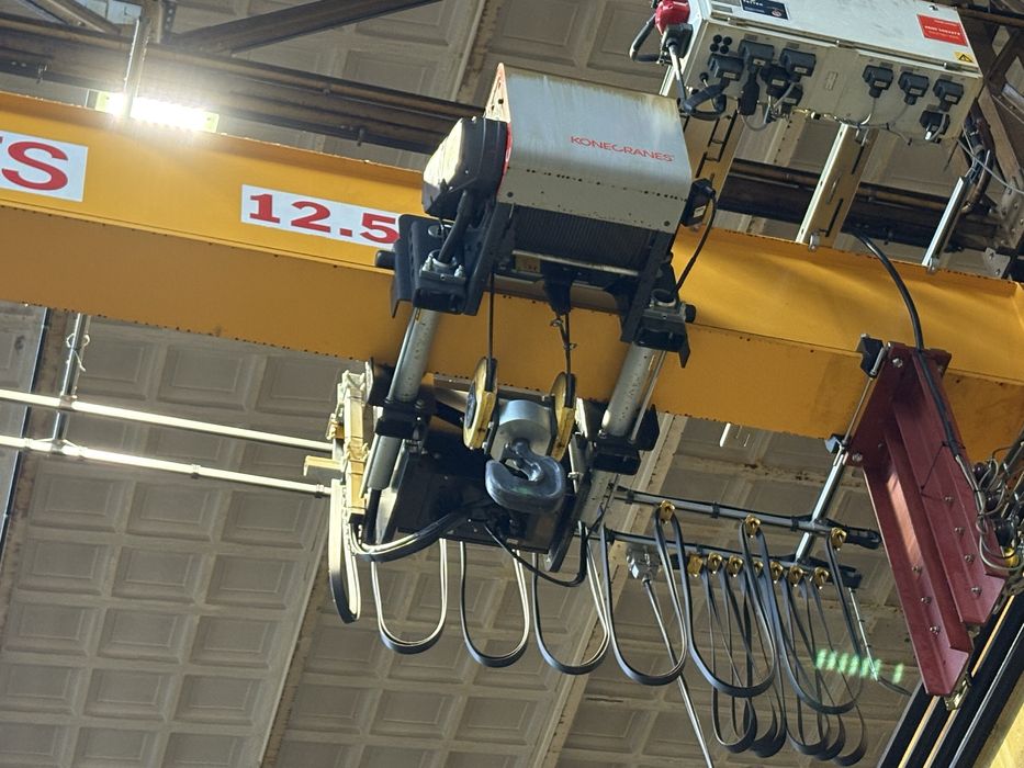 Suwnica 12,5t dźwig żuraw 9,2m Konecranes