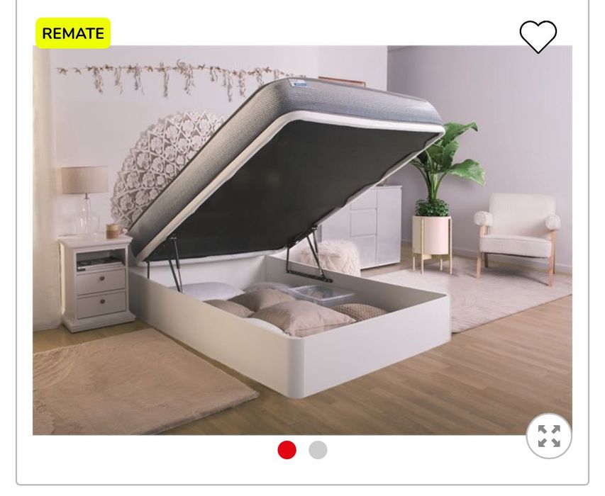 Sommier c/ arrumação