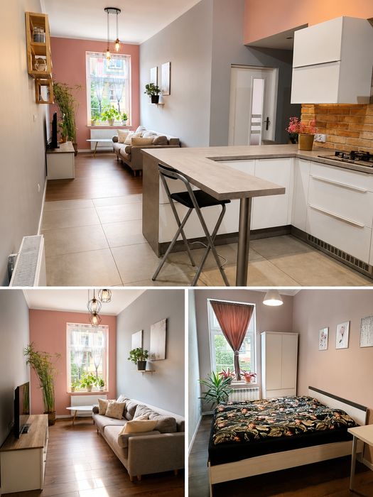 Do wynajęcia 3-pokojowe mieszkanie 57 m², ul. Wolności