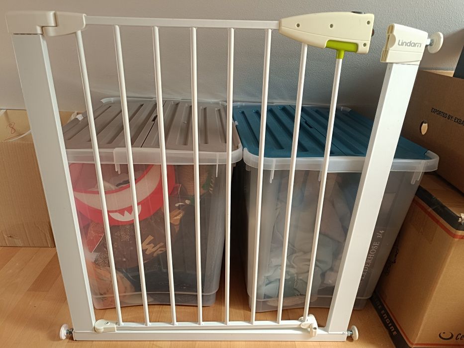 LINDAM bramka zabezpieczająca na schody