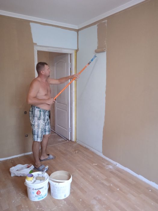 Шпатлёвка ,покраска, обои ,ламинат ,итд .Пос кот ,Лески ,Фонтанка.