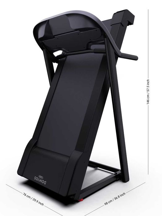 DOMYOS Passadeira de corrida dobrável 13km/h, T520B