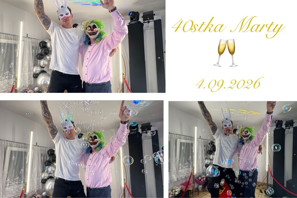 Fotobudka 360 wydruk zdjęć 2w1