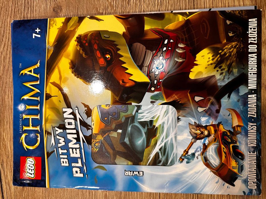 Gazetki Lego Chima 5 szt. i Lego Batman (bez figurek)