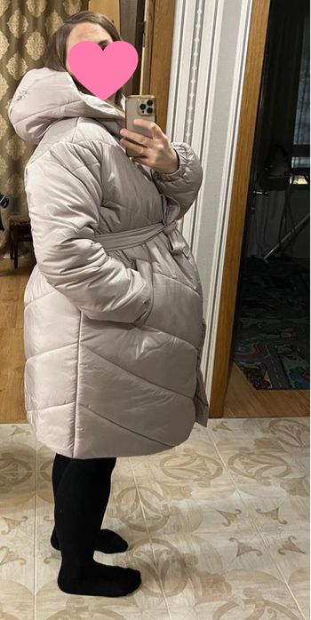 Зимова куртка для вагітних lullababe xxl