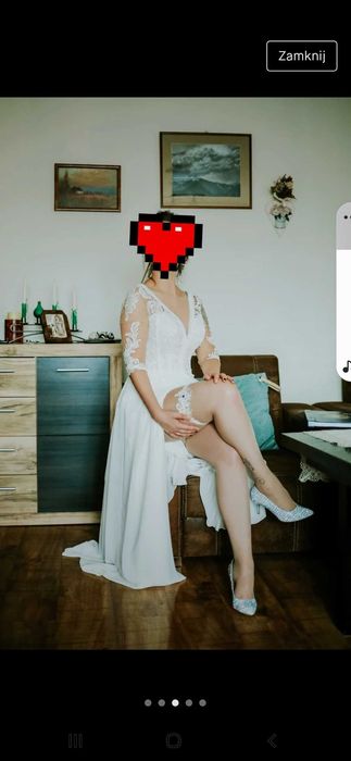 Suknia ślubna Celise, model Glamour