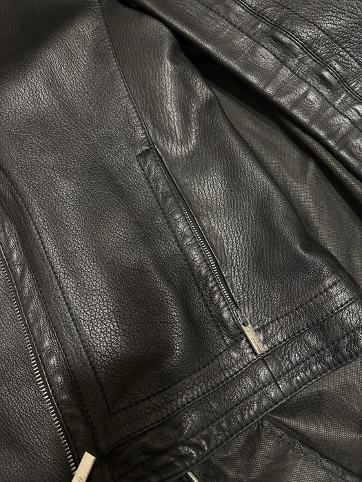 Кожаная куртка bikkembergs