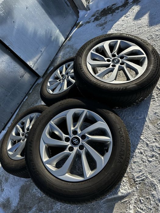 Диски Hyundai R17 5/114,3 +Зимові шини ix20 IX35 Kona Tucson SantaFe