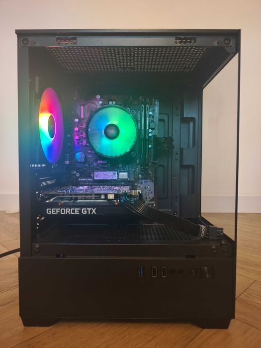 Komputer PC do gier Ryzen 5 | GTX 1660 | 16 GB Ram | 256 GB SSD + 320 GB HDD | Windows 11 Pro