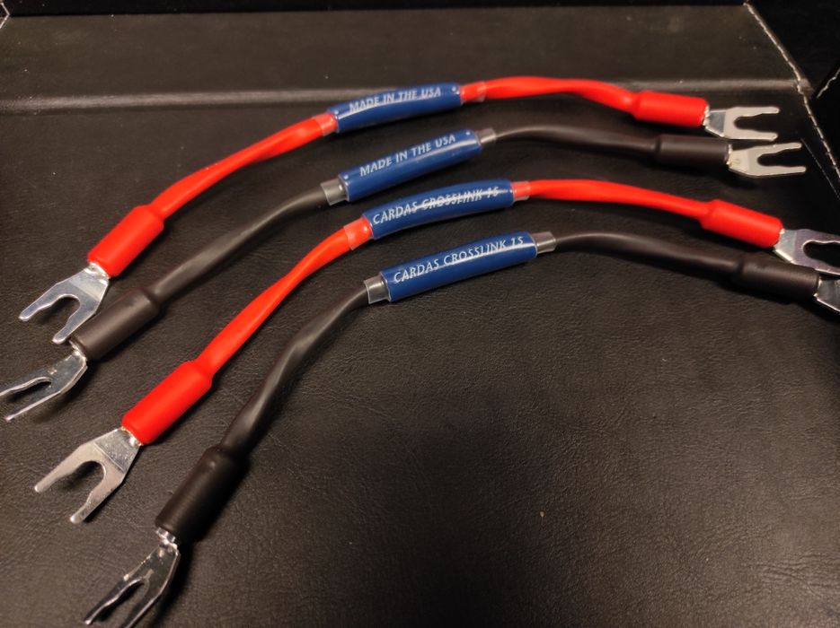 Cardas Crosslink S1 zworki do kolumn głośnikowych Trans Audio Hi-Fi