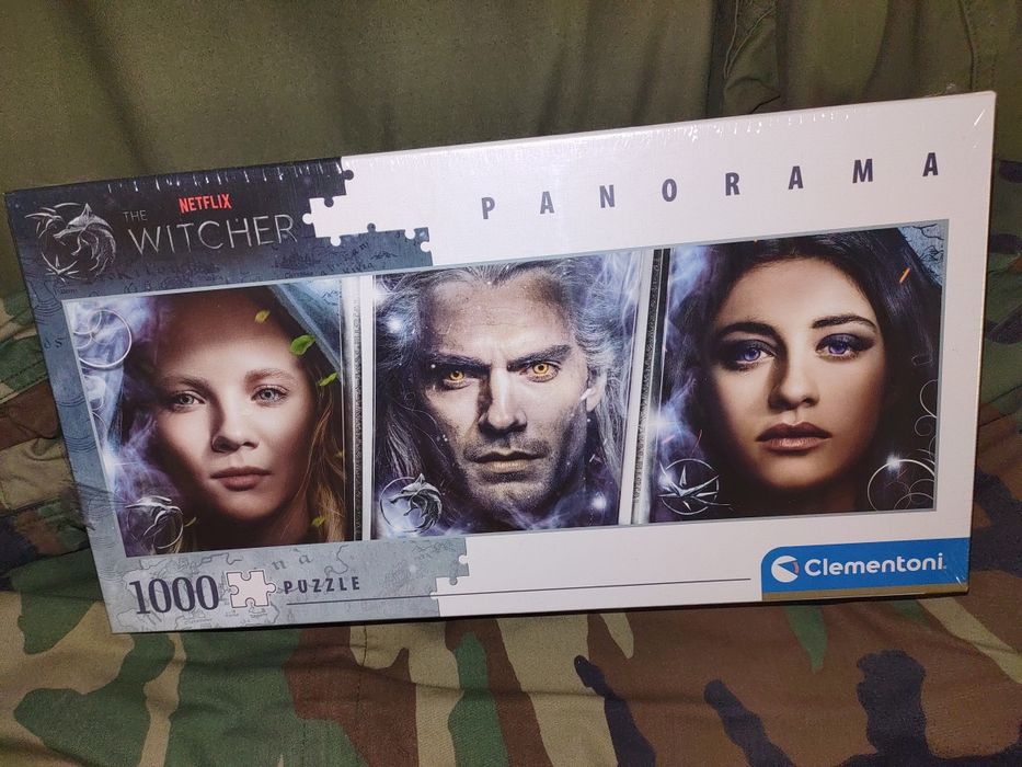 Puzzle 1000 - Clementoni, The Witcher, nowe w folii!