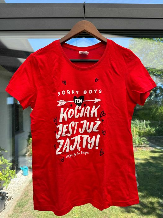 Koszulka T-shirt "Sorry Boys ten kociak jest już zajęty!"