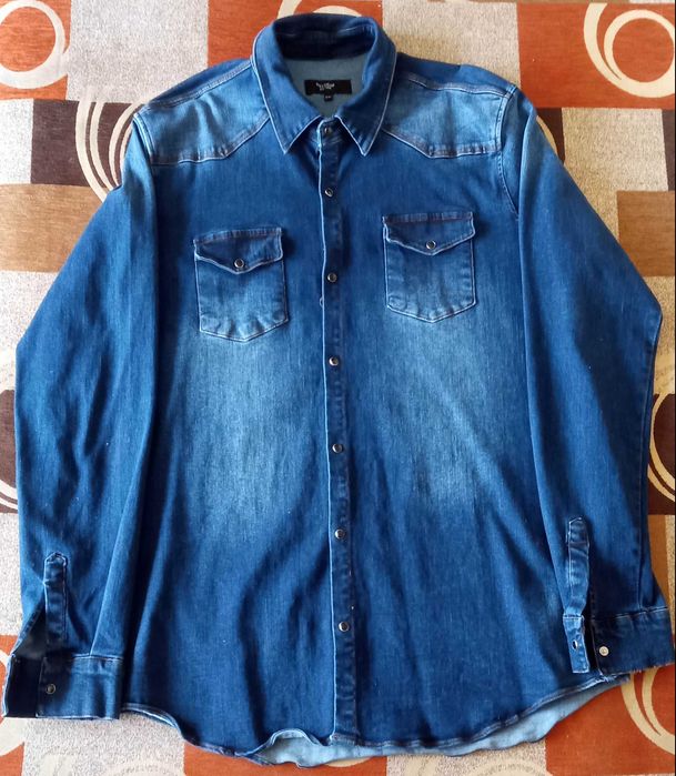 Koszula męska RWX Denim XL