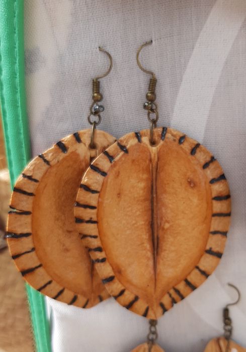 Brincos Eco Chic Jacarandá - Novos