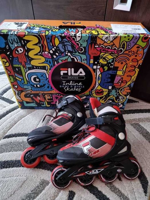 Rolki Fila rozmiar 32-36 regulowane