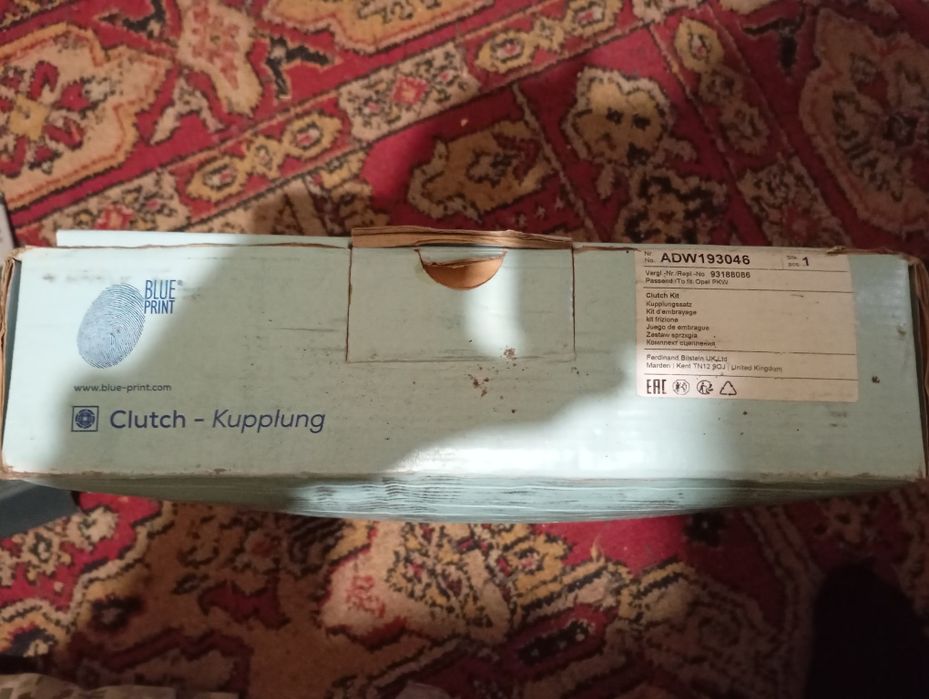 Комплект зчеплення Blue Print код запчастини ADW193046