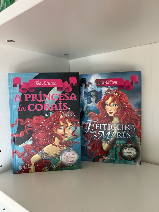 Livros da saga Princesas do Reino da Fantasia