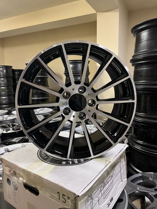 Jantes 17” 5x112 Novas Estilo Mercedes AMG Turbine