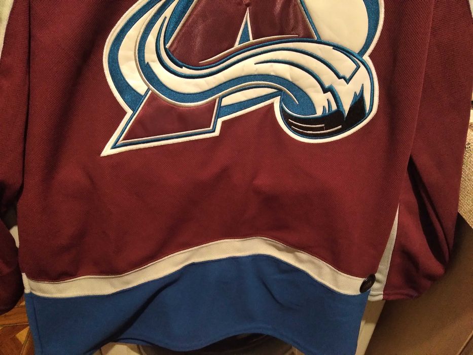 Мужские хоккейная кофты nhl colorado avalanche /Anaheim Mighty Ducks