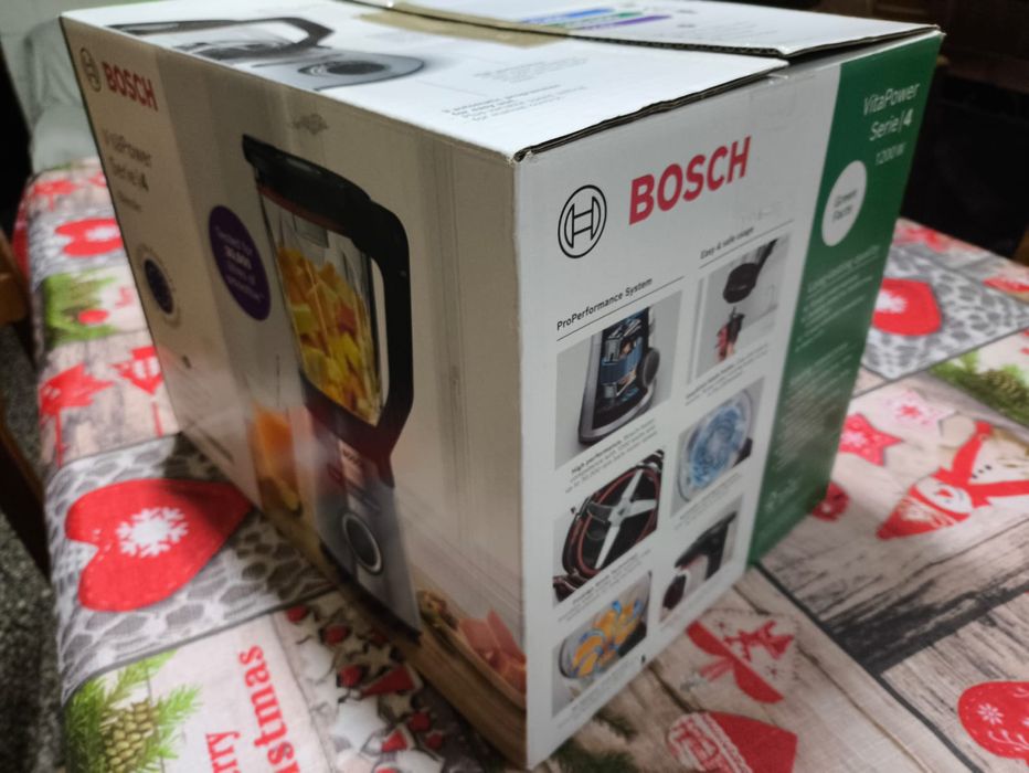 Liquidificador BOSCH MMB6382M VitaPower Série 4 (1200W - 15L inox) - )