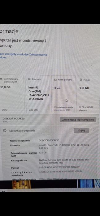 Laptop Lenovo Touchscreen i7