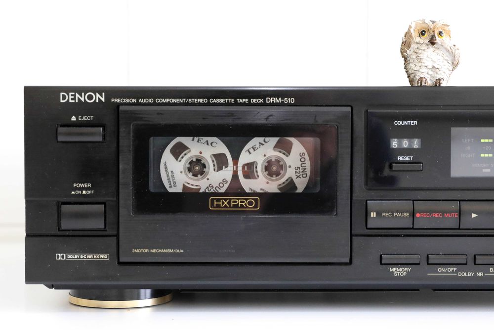 Denon DRM-510 Tape Deck Cassetes