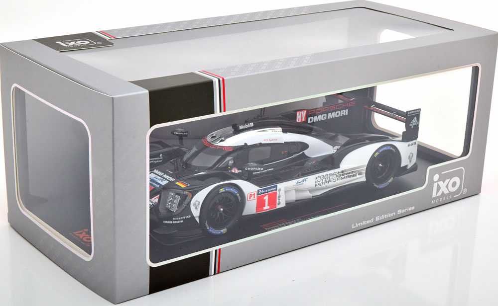 1:18 Ixo Porsche 919 Hybrid #1 24h LeMans 2016 Bernhard/Webber/Hartley