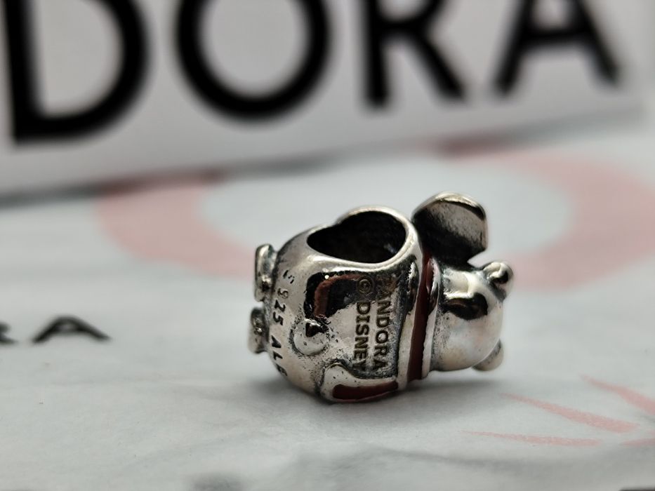 Conta urso de natal da Pandora