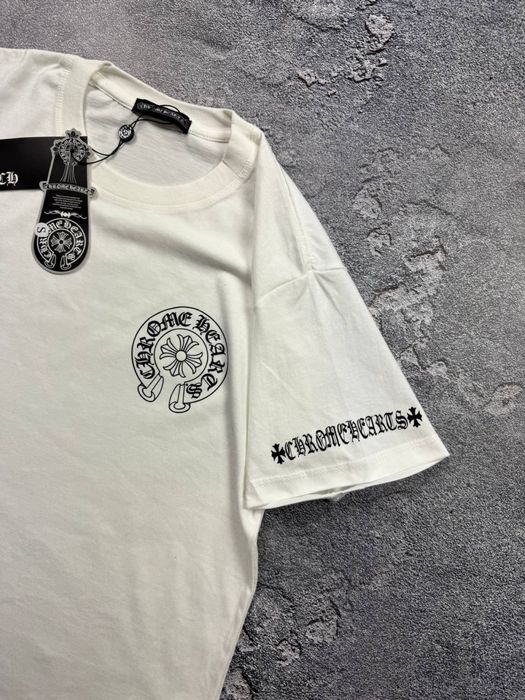 Футболка Chrome Hearts чорні і біла
