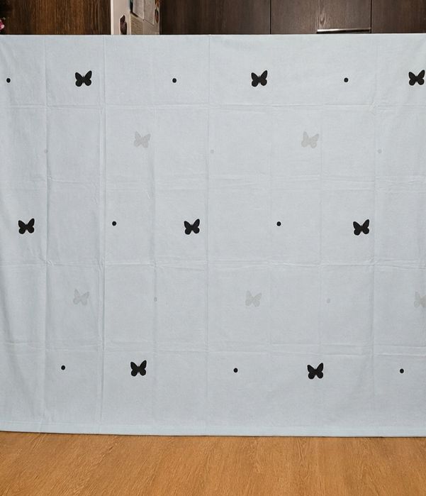 Komplet pościeli Granatowy w Motyle 160x200cm
