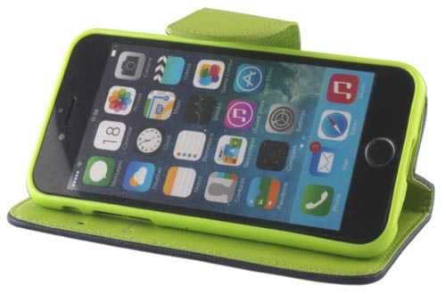 Etui z klapką Samsung Galaxy S22 kolor: granatowo-zielony