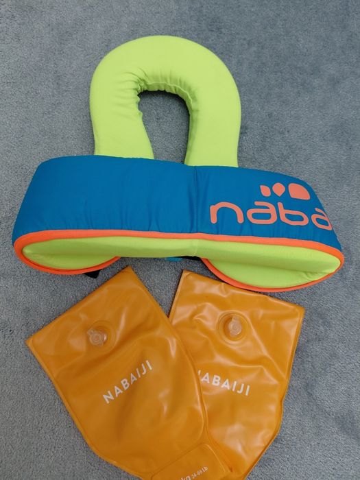 Colete de Natação Infantil Oferta Braçadeiras