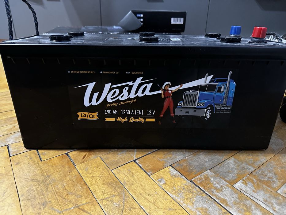 Грузовой аккумулятор Westa Standard 6CT-190Ah