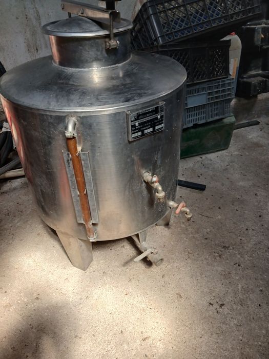 Cuba de inox semi nova