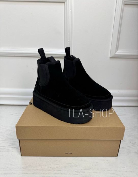 Угги Ugg Neumel Platform Chealsea жіночі уггі