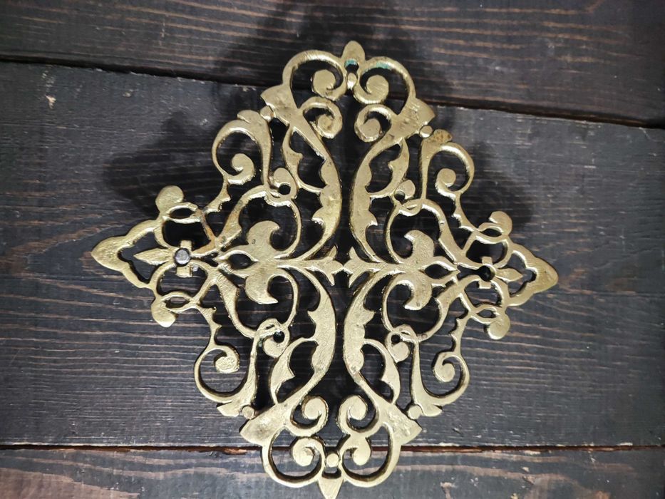 podstawka pod garnek  z mosiądzu