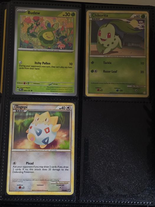 Binder Pokémon com cartas – Coleção / Iniciação
I