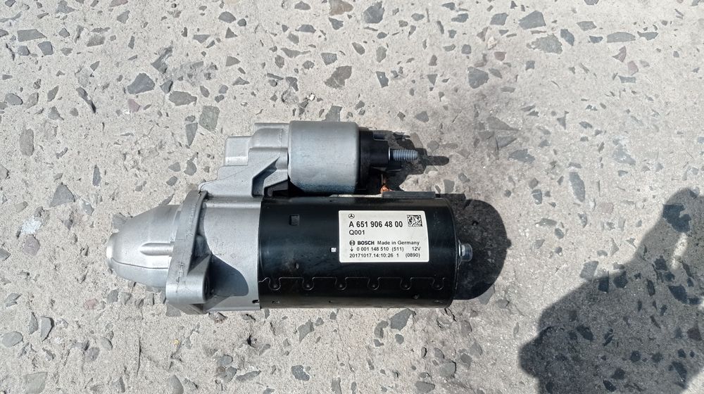 Стартер Mercedes Sprinter 906 Om651 2.2d мерседес W212 W204 W166 W447