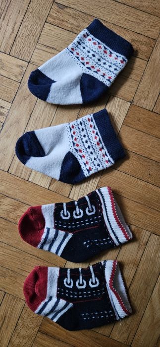 Body czerwone my first christmas 60 na święta niemowlak + skarpetki x2