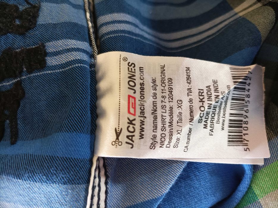 Koszula krata Jack & Jones rozm XL*