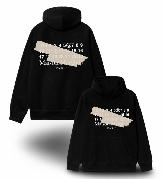 Худи Maison Margiela Paris Logo Унисекс  кофта мейсон марджела MM6