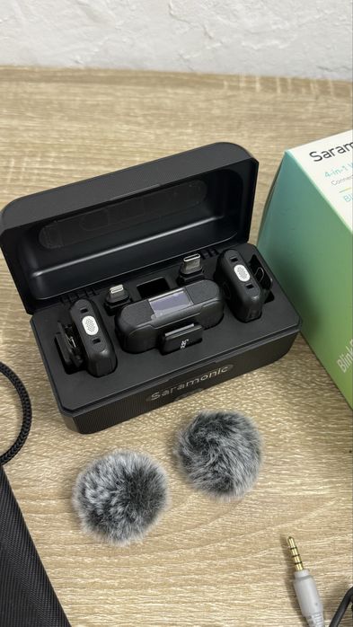 Microfones Lapela Wireless Saramonic Blink500B2+