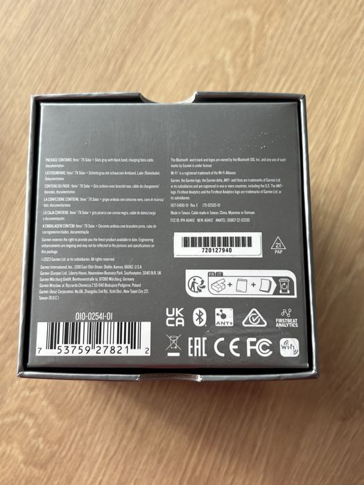 Zegarek garmin Fenix 7 X Solar