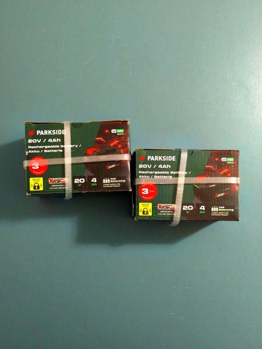 2 Baterias 4.0Ah 20v Parkside