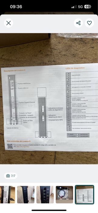 Router Livebox 6 - NOVO